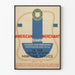 Maritim service amerikansk vintage väggdekorationsposter