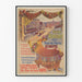 Vintageposter för Robert Beauvais-stil möbler - Väggdekoration Le Havre