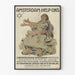 Vintageposter Amsterdam Hjälp oss – Hjälp hungriga judiska barn
