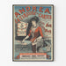 Vintageposter Andréa Tireuse de Cartes – Retro Väggdekoration