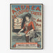 Vintageaffisch Andréa La Tireuse de Cartes - Poster för väggdekoration