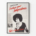 Angela Davis poster för att deklarera er självständighet - vintage väggdekoration med politisk prägel
