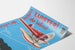 Vintageflygplansposter i rött Luister de Wind väggdekoration