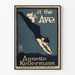 Vintageposter av Annette Kellermann vid 5th Avenue