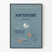 Reklamposter Antistine – Vintage medicinsk väggdekoration Artem Legrand