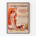 Gammal poster för 9:e industriutställningen i Antwerpens Rubenskring 1896