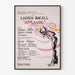 Vintage musikposter Applause med Lauren Bacall
