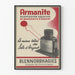 Vintage reklamposter Armanite vattenbaserad suspension