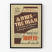Vintage teaterposter Arms and the Man