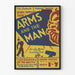 Vintageposter Arms and the Man - Teaterväggdekoration