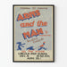 Teaterposter Arms and the Man - Vintage väggdekoration
