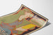 Vintageaffisch Art Nouveau litografier och tryck