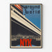 Vintageposter runt om i världen med passagerarfartyg NYK