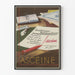 Vintageaffisch Ascéine - Retro medicinsk väggdekoration