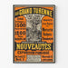 Vintageposter Au Grand Turenne - Retro reklamposters för väggdekoration