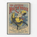 Vintageposter Moulin Rouge Paris som Dansar – Konstnärlig Väggdekoration