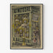Vintageposter Au Météore Bronzés d'Art - elegant väggdekoration