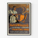 Vintage industriell poster Ault & Wiborg - Tryckfärger