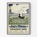 Vintageposter Ault & Wiborg - Klassisk tryckbläck