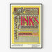Vintageposter Ault & Wiborg Inks - Väggdekoration inspirerad av Kellsboken