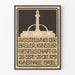 Vintageaffisch utställning Basler Künstlergesellschaft Kunsthalle Basel 1909