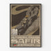 Vintage poster Automobil Fabrik Safir Zürich dekorativ