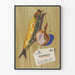 Vintage reklamposter Auxergyl vitaminer A+D