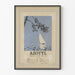 Vintageposter Azotyl Reningsluftbehandling Väggdekoration