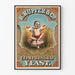 Vintageposter B. Kupfer & Co. Jästförening