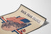 Vintageposter Back From France - Patriotisk amerikansk väggdekoration