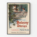 Vintagebalconberättelser - Klassisk och elegant illustrationposter