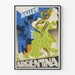 Väggdekorationsposter Ballets Espagnols Argentina