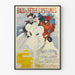 Vintageposter av Bals och Maskeradfester, väggdekoration