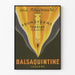 Vintage dekorativ poster Balsaquintine medicinsk injektion