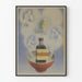 Vintageposter Balsofumine retro väggdekor