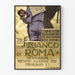 Vintageposter Banco di Roma – Stöd för det nationella lånet 1917