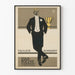Vintageposter Bar Riche Konsert Dagligen