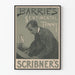 Vintageposter av Barrie's Sentimental Tommy för Scribner's