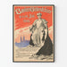 Vintageposter för Basler minnesfest 1892 Historisk väggdekoration