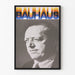 Väggposter Art Bauhaus Porträtt Grafisk