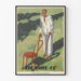Vintageposter Bé Dul-Cé väggdekoration