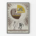 Kommunistisk kampanjposter "Beat Big Business" Hall & Tyner