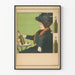 Vintageposter Beck's Key Beer stil Art Nouveau