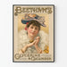 Vintageposter Beetham's Glycérine och Gurka för väggdekoration