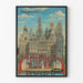 Vintageposter Belgien Sabena väggdekoration