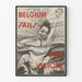 Vintageposter Belgien Svävar Mot Segern