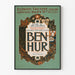 Vintageposter Ben-Hur Illinois Teaterdepå Chicago