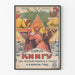 Vintage Rysk Poster för Boksäkerhet och Aktivistläsning
