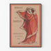 Vintageposter Berlioz Les Troyens Nationalteatern för Opera 1921