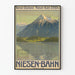 Vintageposter Berner Oberland Niesen Kulm 2367 m